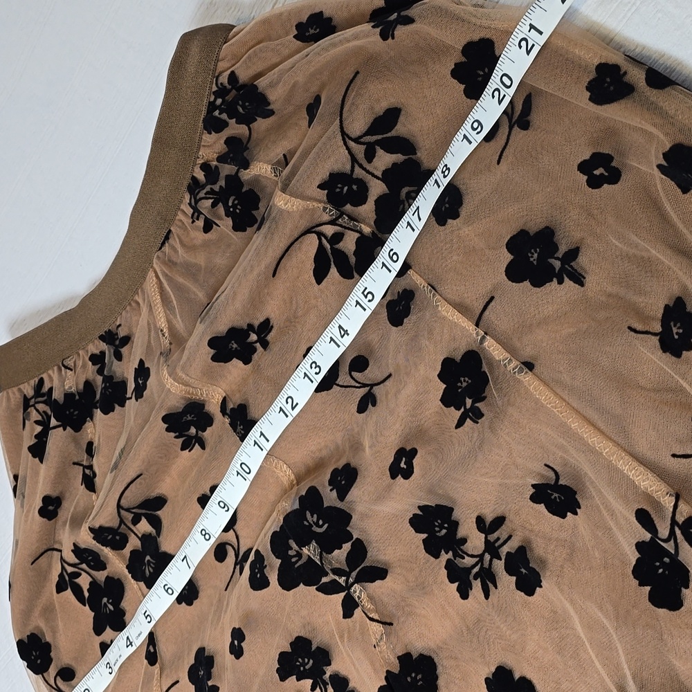 Romantic Tiered Ruffled Maxi Skirt | Black Tulle Evening Skirt | Size Small - Picture 7 of 11